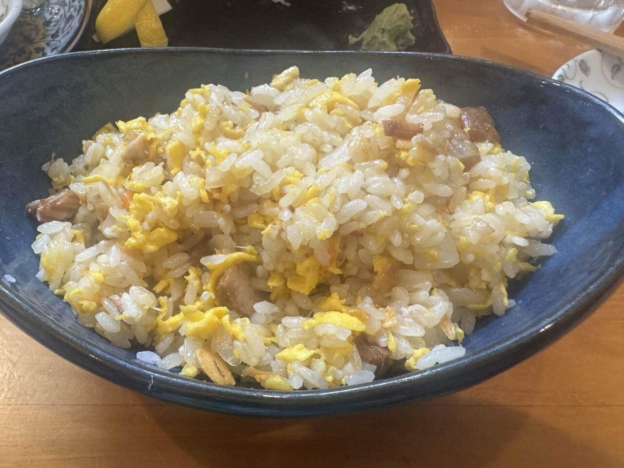 ラフテーガーリックチャーハン