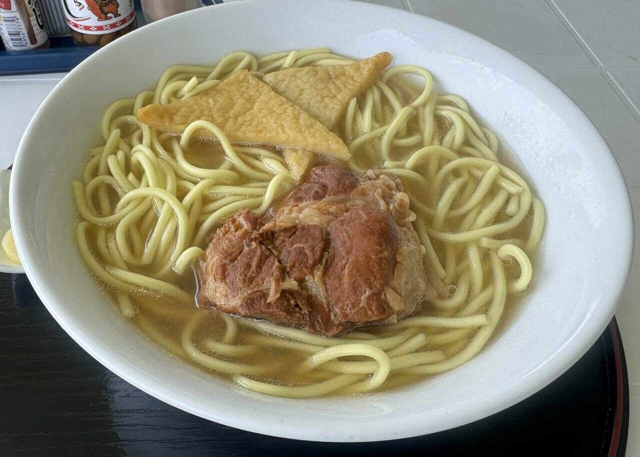ソーキそば大盛り
