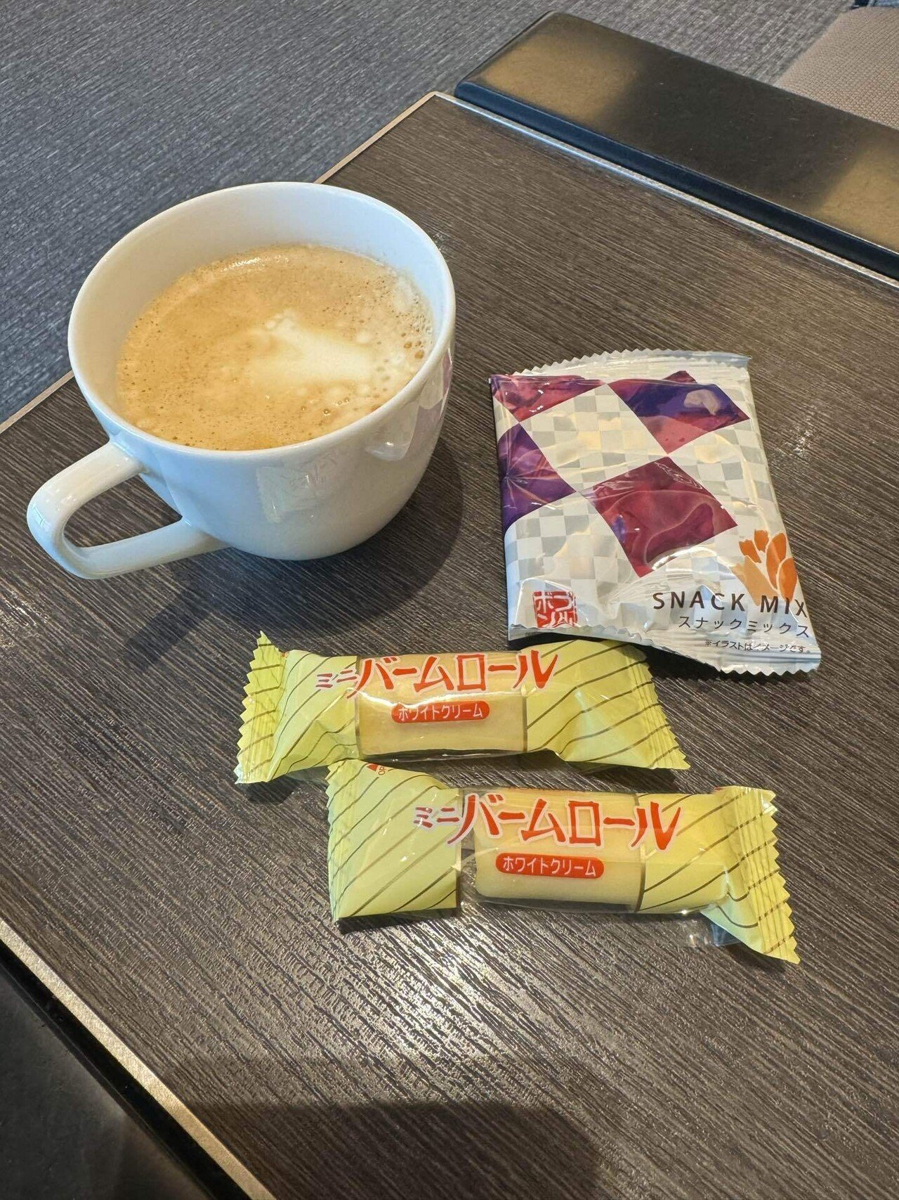 ANAラウンジのコーヒー